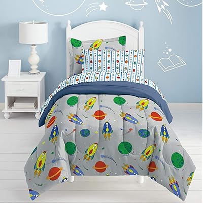 Ultra Soft Space Rocket Comforter Set Twin Size Oman Ubuy