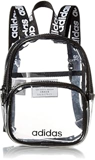 mochila transparente adidas