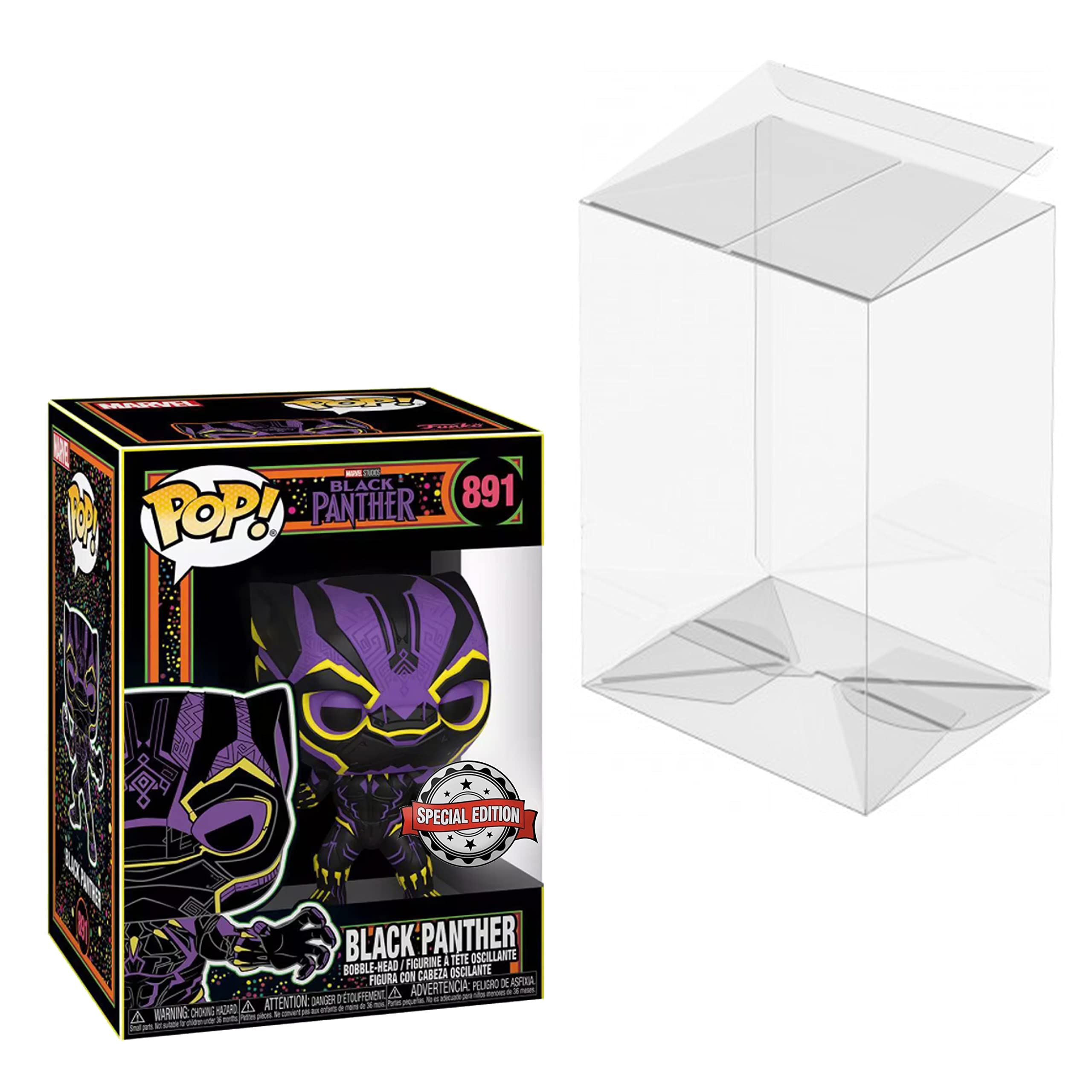 Funko Pop! 55214 Marvel Studios Black Panther Black Light (Special Edition) #891