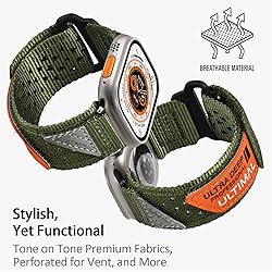 ULTIMAL Band Compatible with Apple Watch 49mm