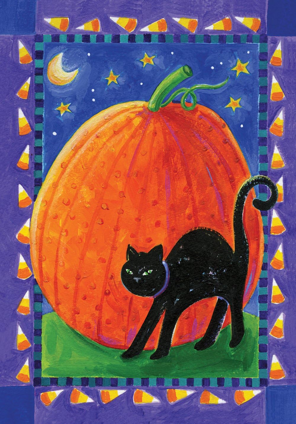 Best Candy Corn Garden Flag