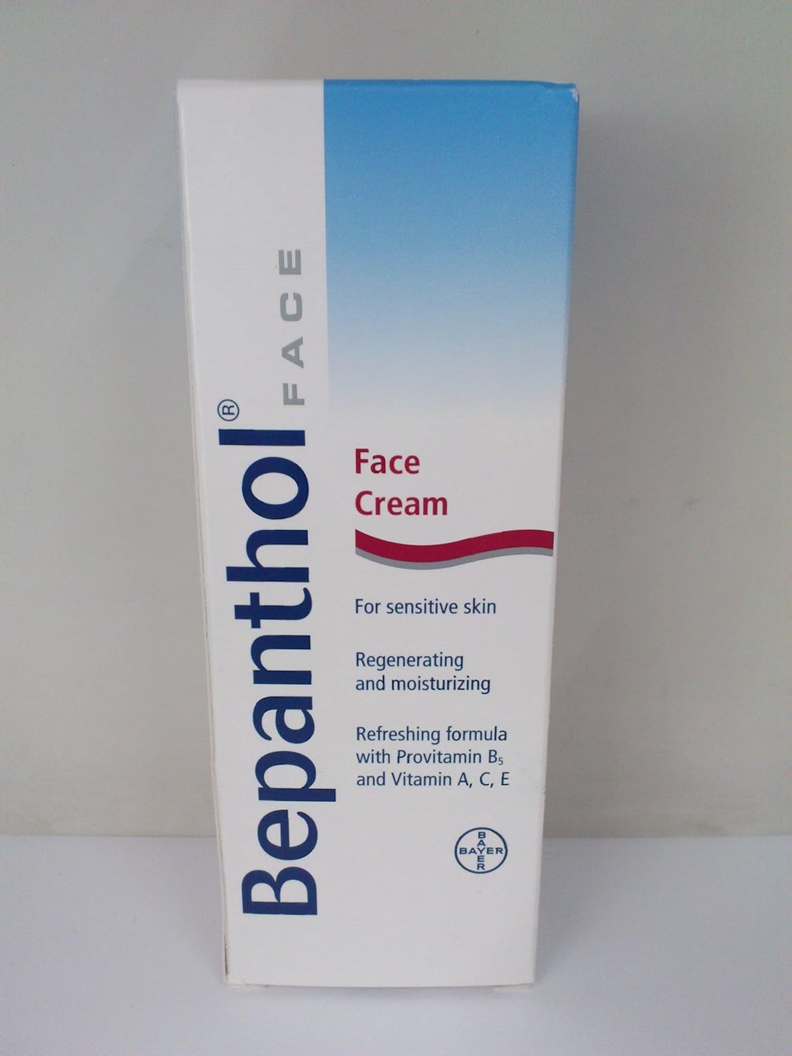 BAYER Bepanthol face cream for sensitive skin with vitamins A, C, E, 75