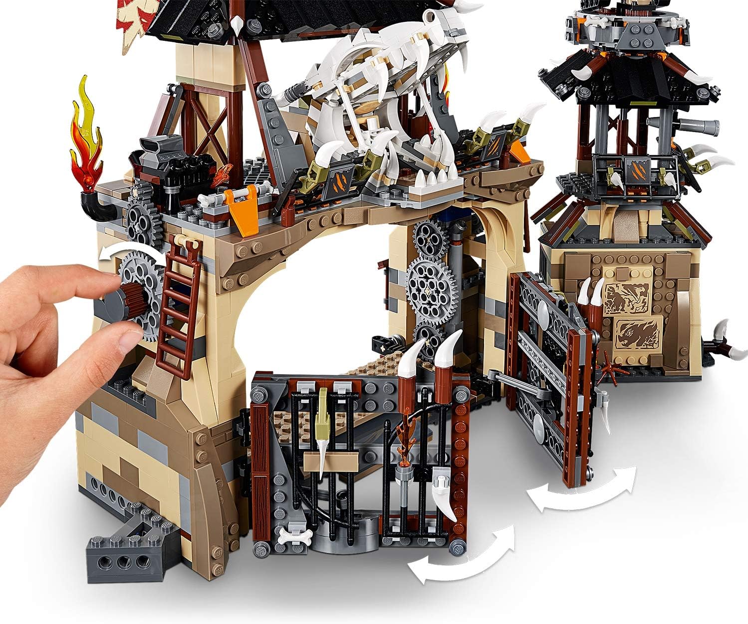 LEGO Ninjago - Pozo del Dragón, Juguete de Construcción con Dragón de la Tierra y Guerreros Ninja para Niños y Niñas de 9 a 12 Años (70655): Amazon.es: Juguetes y juegos
