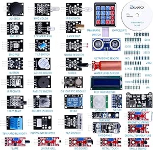 ELEGOO Actualizado 37-en-1 Kit de Módulos de Sensores con ...