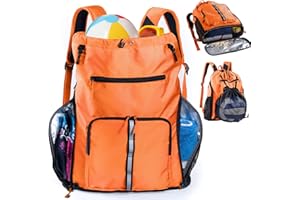 VIGEGARI Large Beach Backpack Waterproof Sandproof - Customized Oversized Beach Bag with Shoe Compartment - Pool Bag Backpack with Pockets for Toiletries - Drawstring Backpack for Beach, Pool and Travel