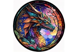 Meothan Paint by Number for Adults, Colorful Dragon Painting by Numbers for Adults Beginner, Acrylic Easy Paint by Numbers Kits on Canvas for Gift Home Wall Decor 13.8”W x 13.8”L