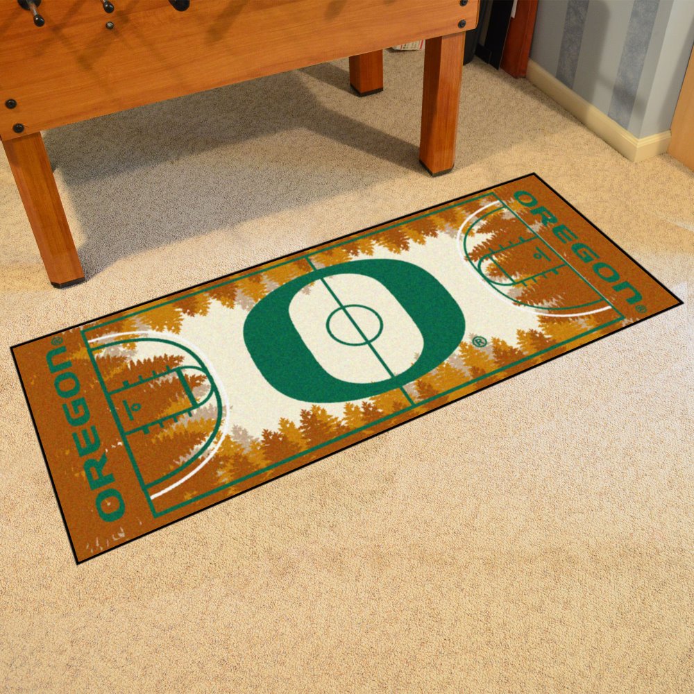 Oregon Basketball Court Runner 30 X72 Amazon Com