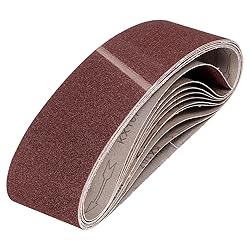 HARFINGTON 4 x 36 Inch Sanding Belts, 2 Pcs 60