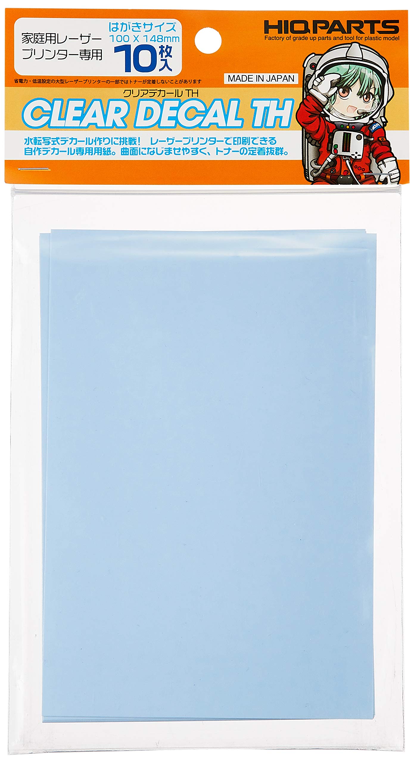 クリアデカールTH(10枚入)商品画像