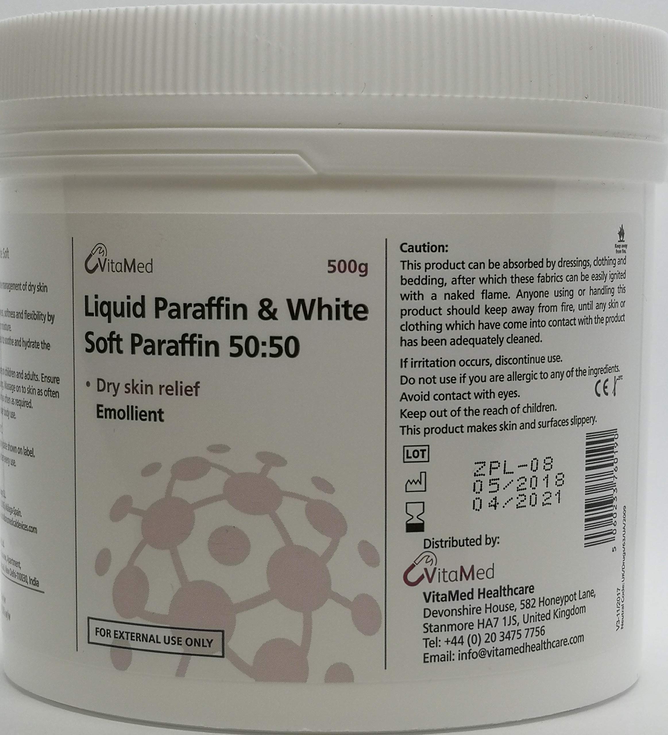 paraffin 50 50 cream