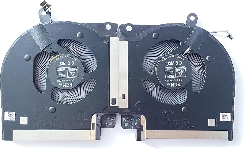 Fleshy Leaf Cooling Fan for DELL Alienware X17 R1 R2 CPU GPU 0X63JW EG50061S1