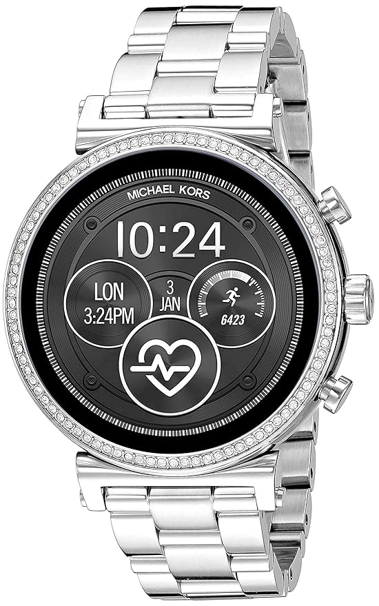 Michael Kors Access Sofie Heart Rate Smartwatch- Powered with Wear OS by Google with Heart Rate, GPS, NFC, and Smartphone Notifications