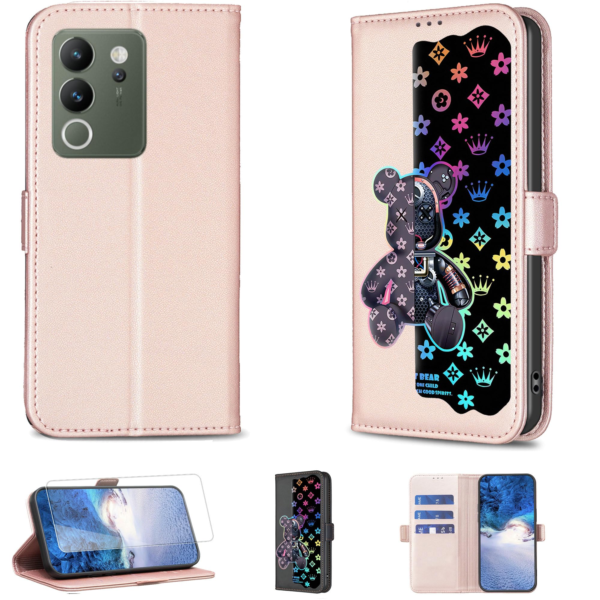 jioeuinly Case Compatible for Vivo V30 Lite 4g