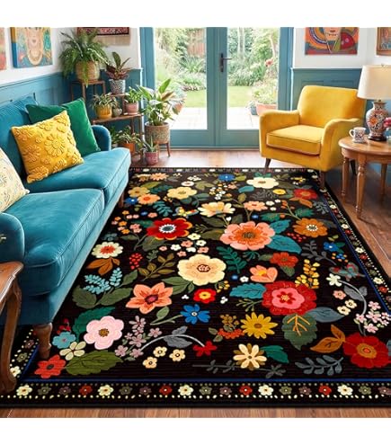 Amazon.com: Mountain Rug & Home Decor - 5x8 Rug, Landscape Rugs