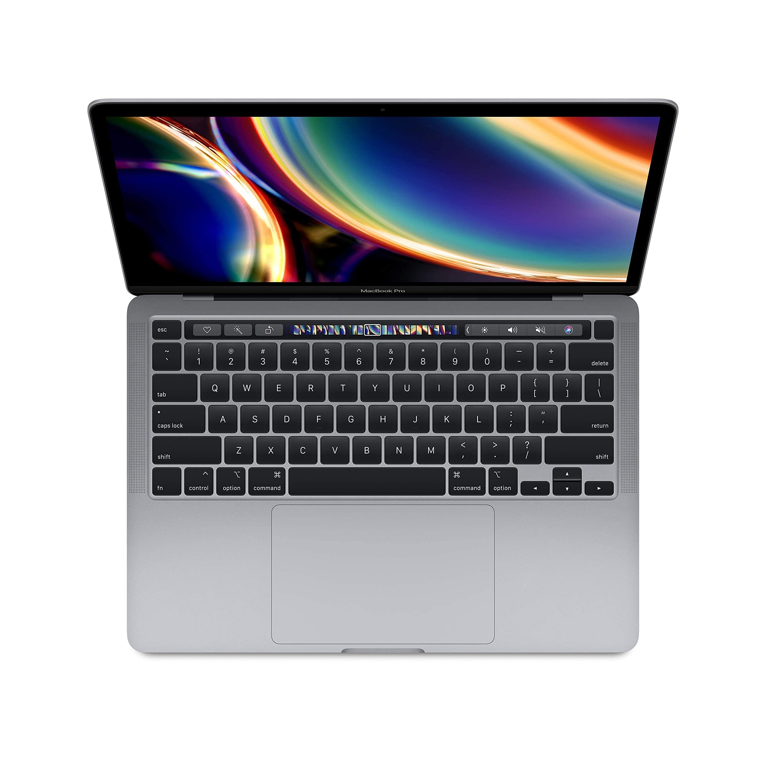 Apple 2020 MacBook Pro with 2.0GHz Intel Core i5, 13-inch, 16GB RAM, 512GB SSD Storage - Space Gray (Renewed)
