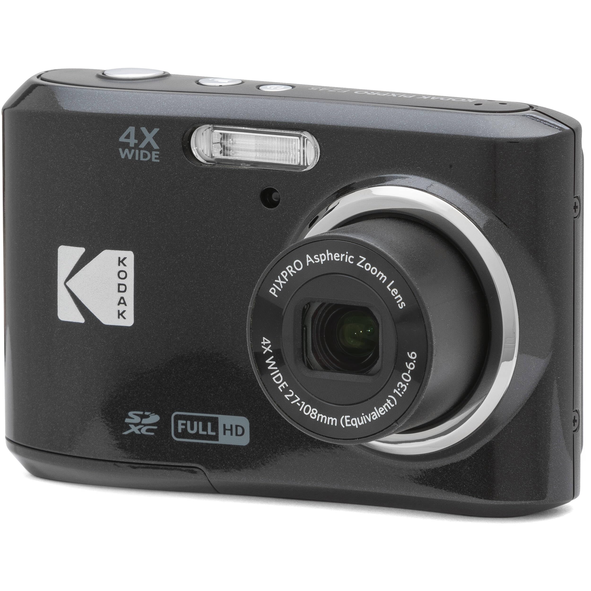 Kodak PIXPRO FZ45 16MP Digital Camera 4X Optical Zoom 27mm Wide Angle 1080P Full HD Video 2.7