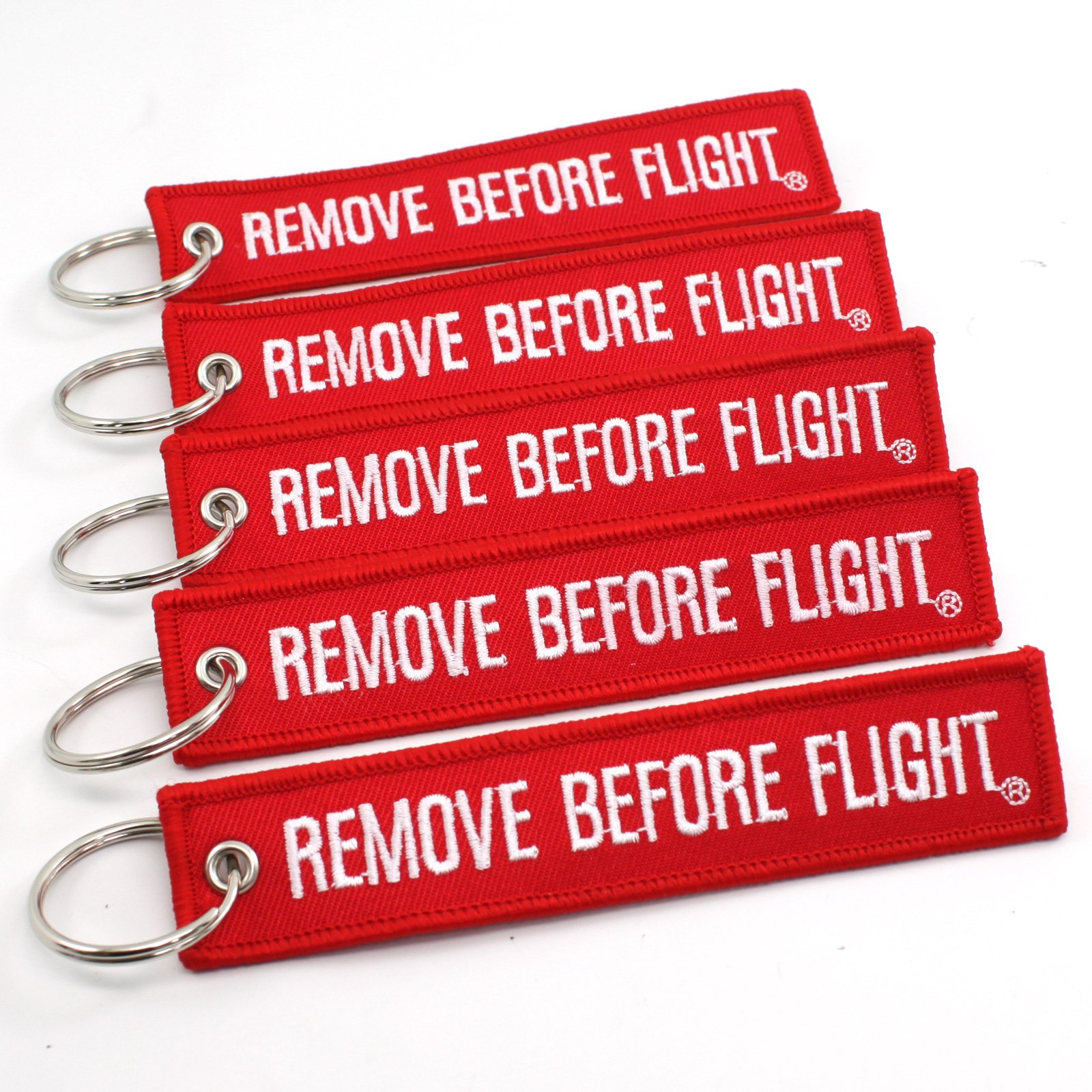 Mua Rotary13B1 - Remove Before Flight Key Chain - 5 Pack - Jet Tag Keychain  - Size: 1 inch x 5 inches - Color: Red with White Embroidery trên Amazon Mỹ  chính hãng 2026 | Fado
