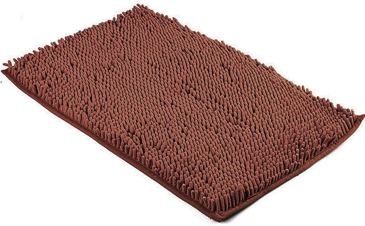 Gosear-Felpudo de Alfombra de baño/Cojín del Piso de Chenille mullida