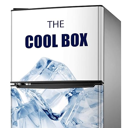 MEGADECOR Adhesivo Decorativo para Nevera Diseño Refrescante de ...