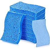 Wsivoiv 8 PCS Dish Sponges Kitchen, Premium Blue Dish Washing Kitchen Sponge, Compressed Cleaning Sponges for Cleaning Kitchen and Bathroom, Non Scratch Scrub Sponge, Cleans Quickly and Well