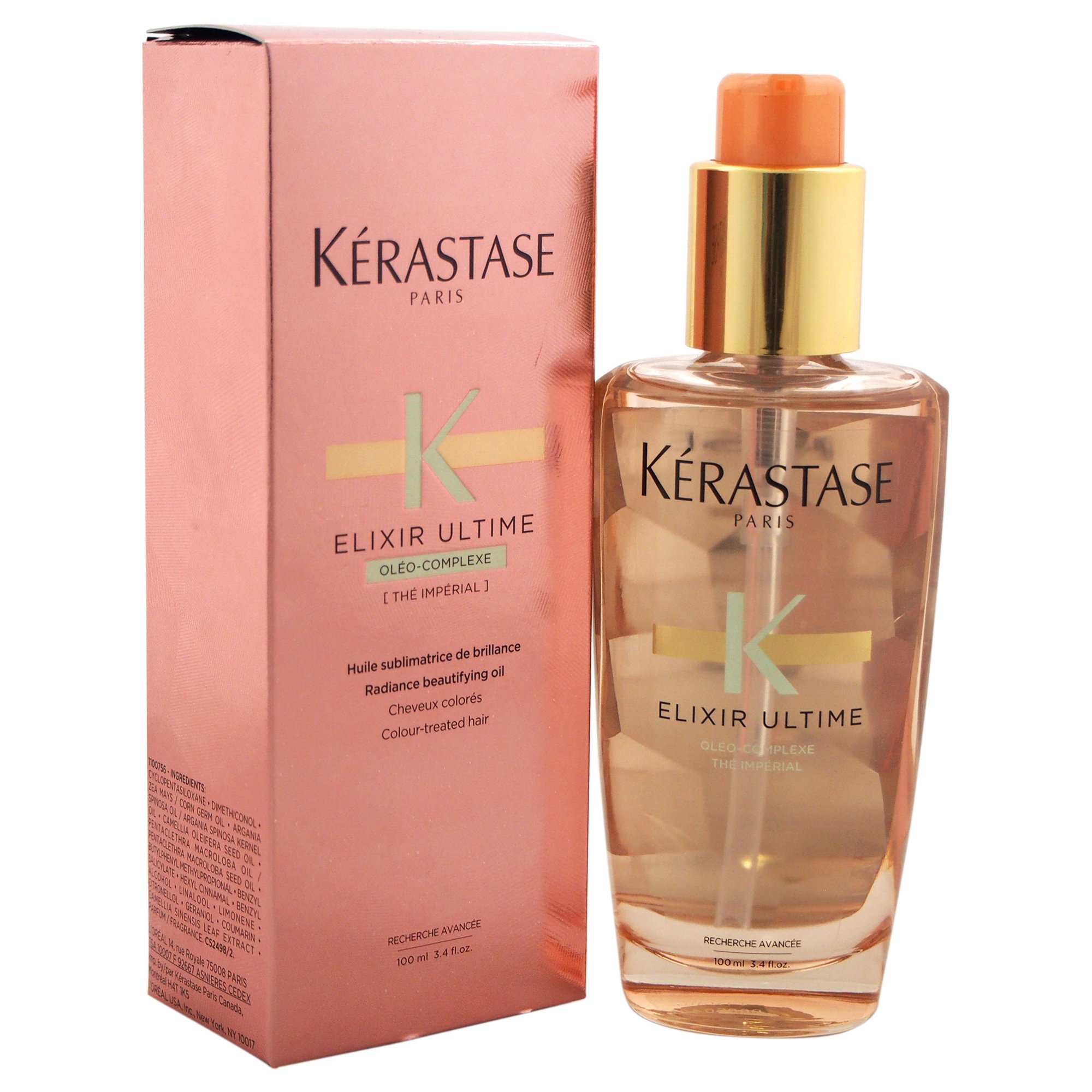 Amazon.com : Kerastase Elixir Ultime Rose Millenaire Fine 