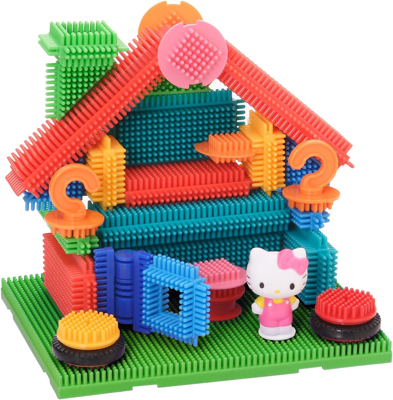 ハローキティ ペタペタブロック ブロック おもちゃ Amazon