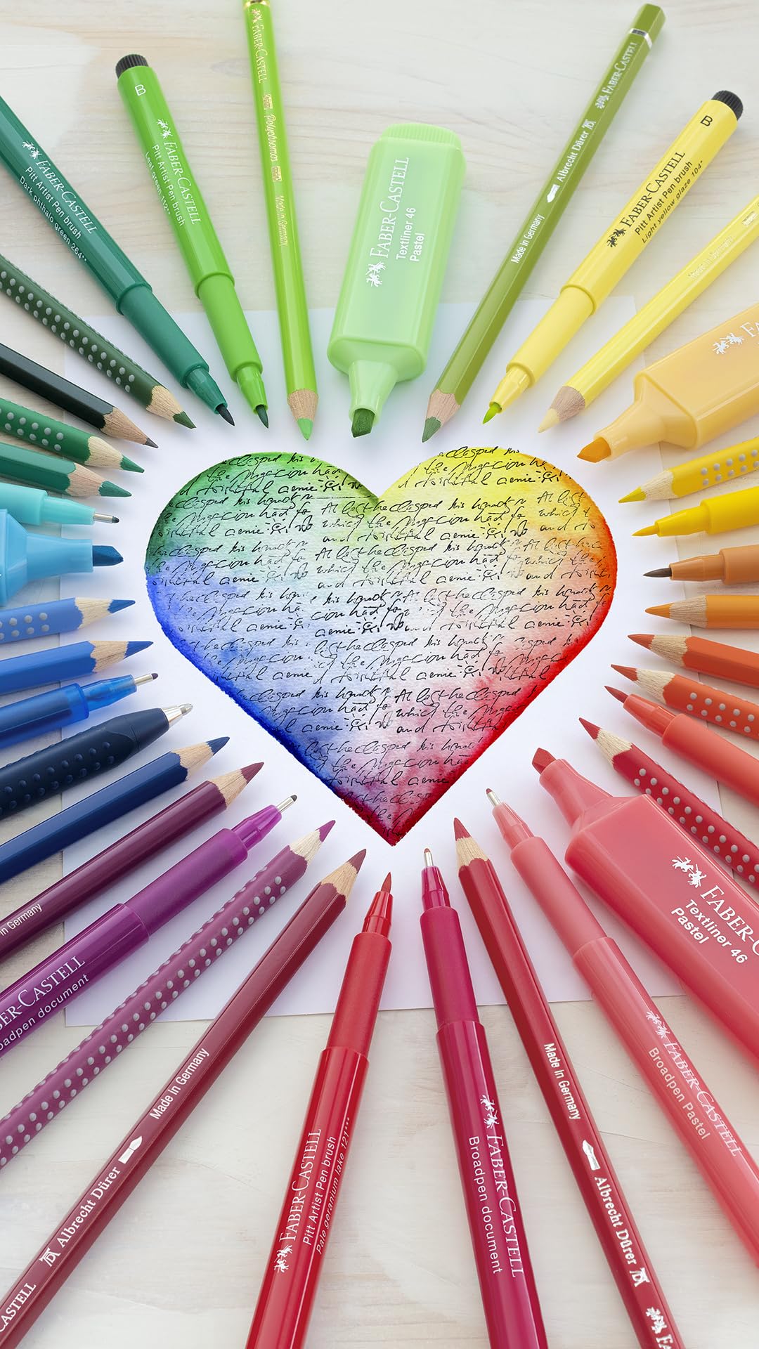 Faber-Castell Polychromos® Artists' Color Pencils - Wood Case of 120