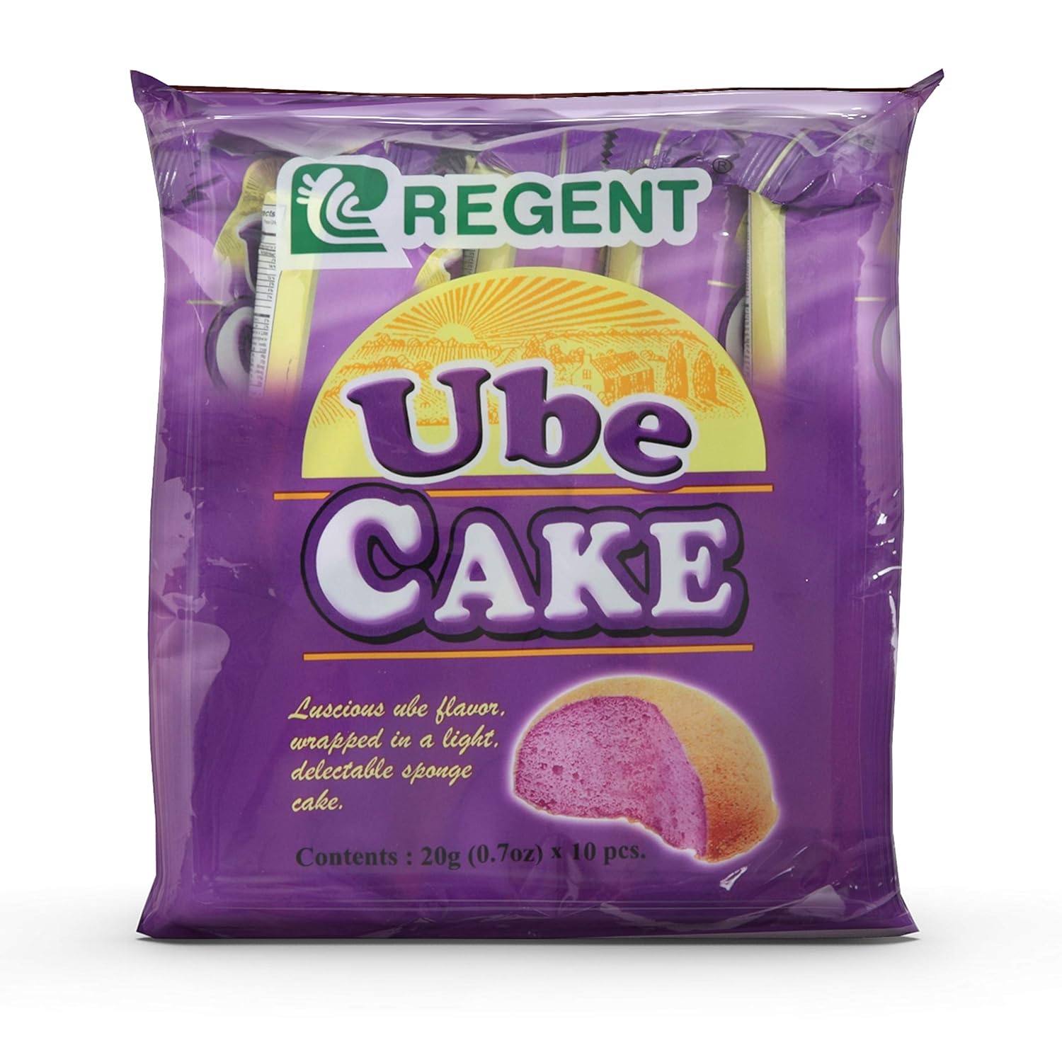 Regent Cakes Ube Net Wt 200g, 4 Pack Grocery & Gourmet Food