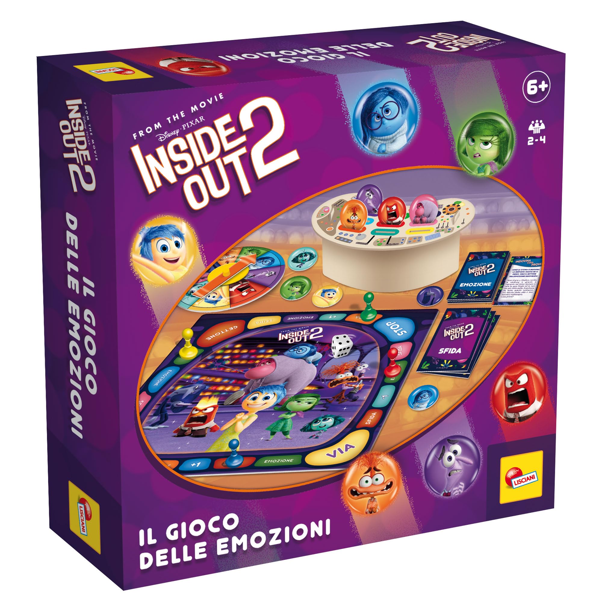 Liscianigiochi Inside Out 2 The Game of Emotions