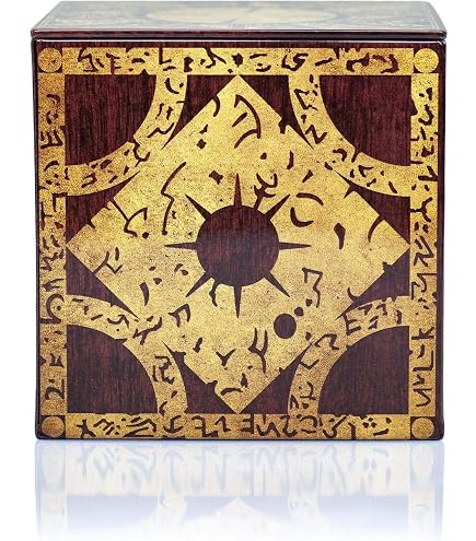 SUIZU Hellraiser Puzzle Box, 1:1 Replica, Functional, Detachable