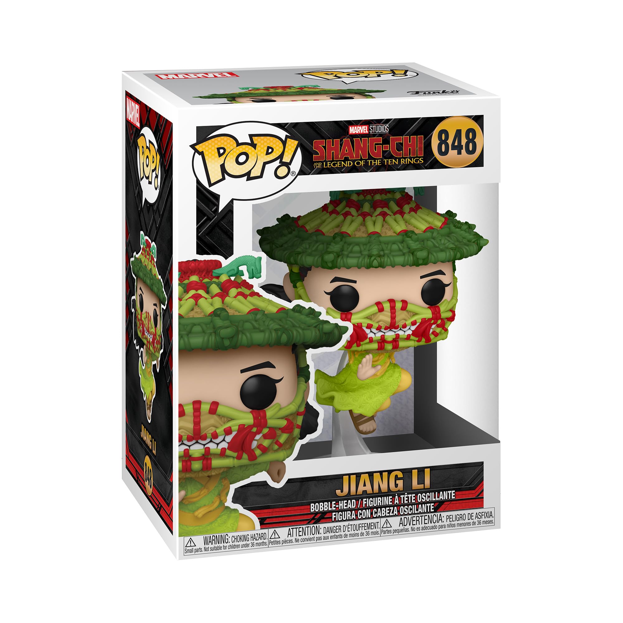 Funko POP! Marvel: Shang-Chi - Dragon Warrior - Jiang Li - Shang Chi - Collectable Vinyl Figure - Gift Idea - Official Merchandise - Toys for Kids & Adults - Movies Fans - Model Figure for Collectors
