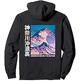 japanese waves hoodie
