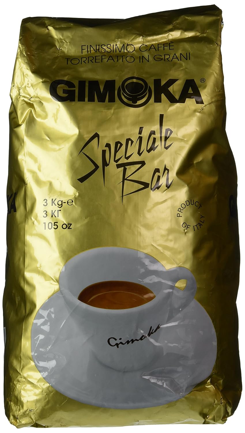 Gimoka "Speciale Bar" Roasted Coffee Beans * 3 Kg * 6.6 Lb * [ Italian