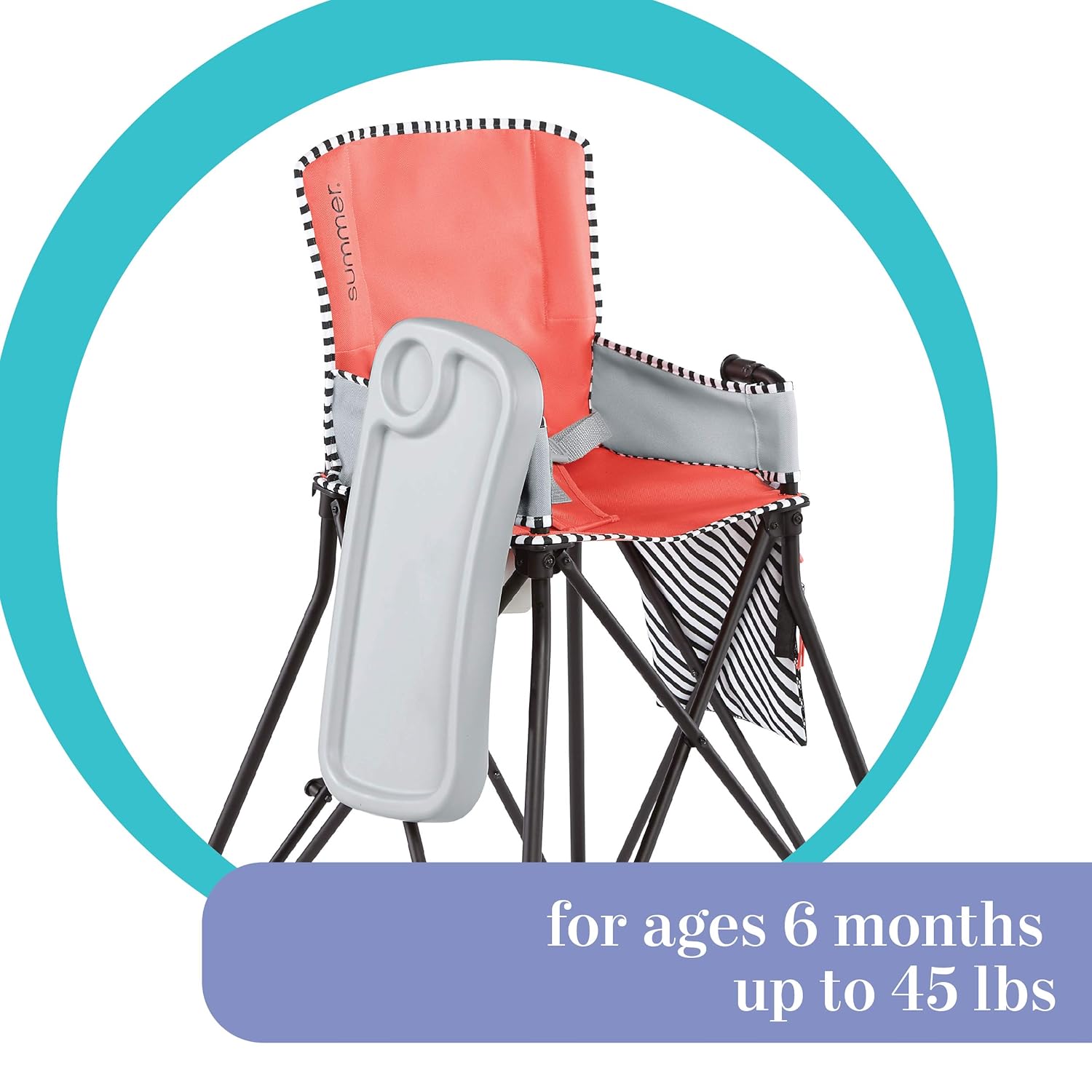 summer pop up high chair