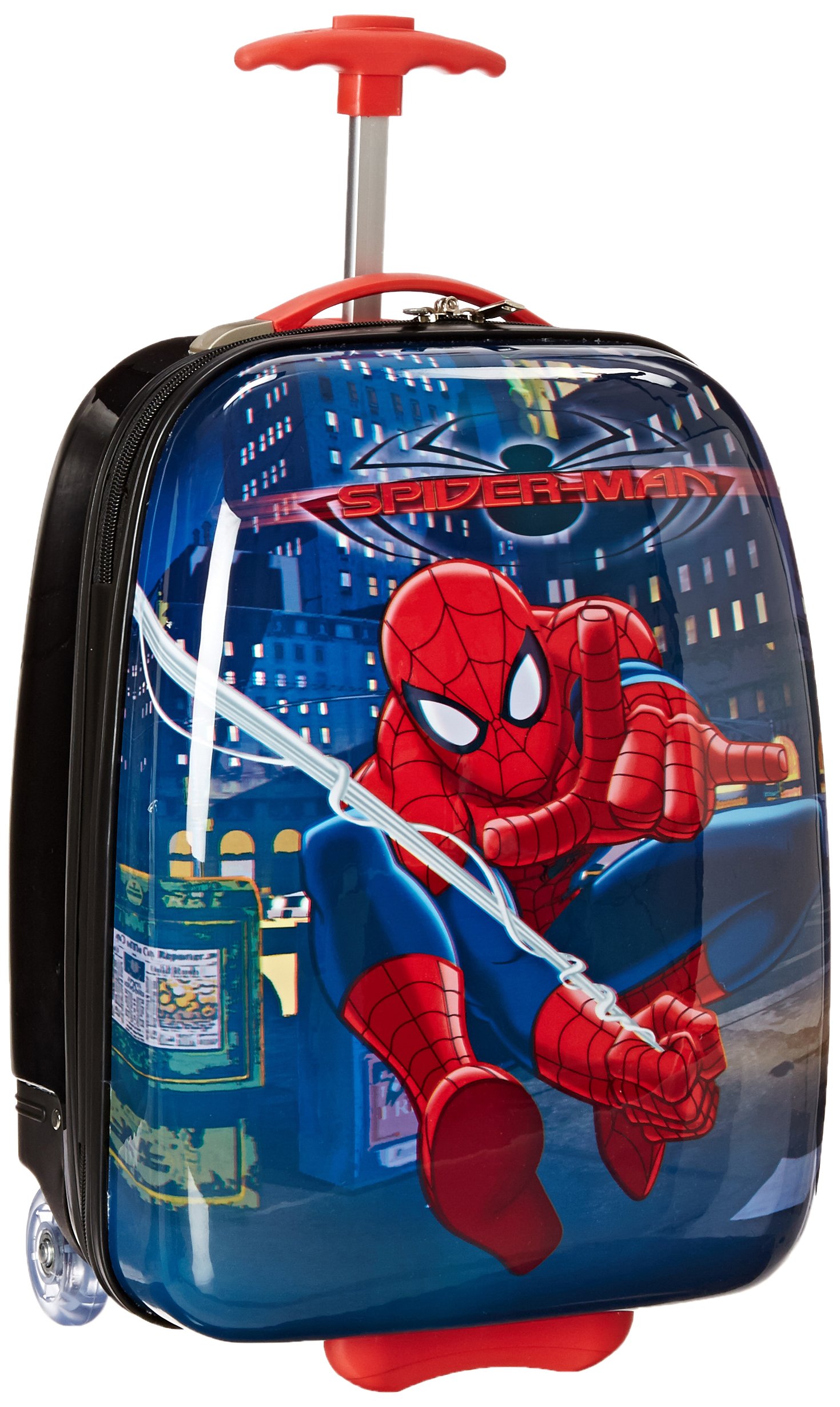 spiderman hard shell luggage