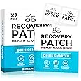 Party Treats Recovery Patches 56 Pack (Two 28 Packs) - Wake Up Refreshed & Energized with Our 100% Natural Ingredients Patch - Individually Wrapped, Skin-Friendly & Waterproof - Enhanced Formula