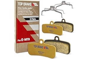 TOP BRAKE Disc Bike Brake Pads for Shimano Saint BR-M810/M820 XTR-M9120 Tektro TRP 4 Piston | MTB/eMTB/Downhill/Trail/All Mountain/Enduro Race/Cycling
