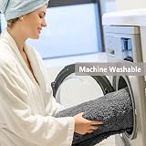 Non Slip Toilet Mat 50x60cm U Shape Dark Gray Thick Microfiber view 7