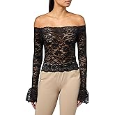 Ronny Kobo Womens Maribeth Lace Top