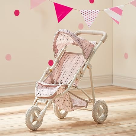 pink baby royale doll pram