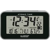 La Crosse Technology 617-1270 Atomic LCD Alarm Clock