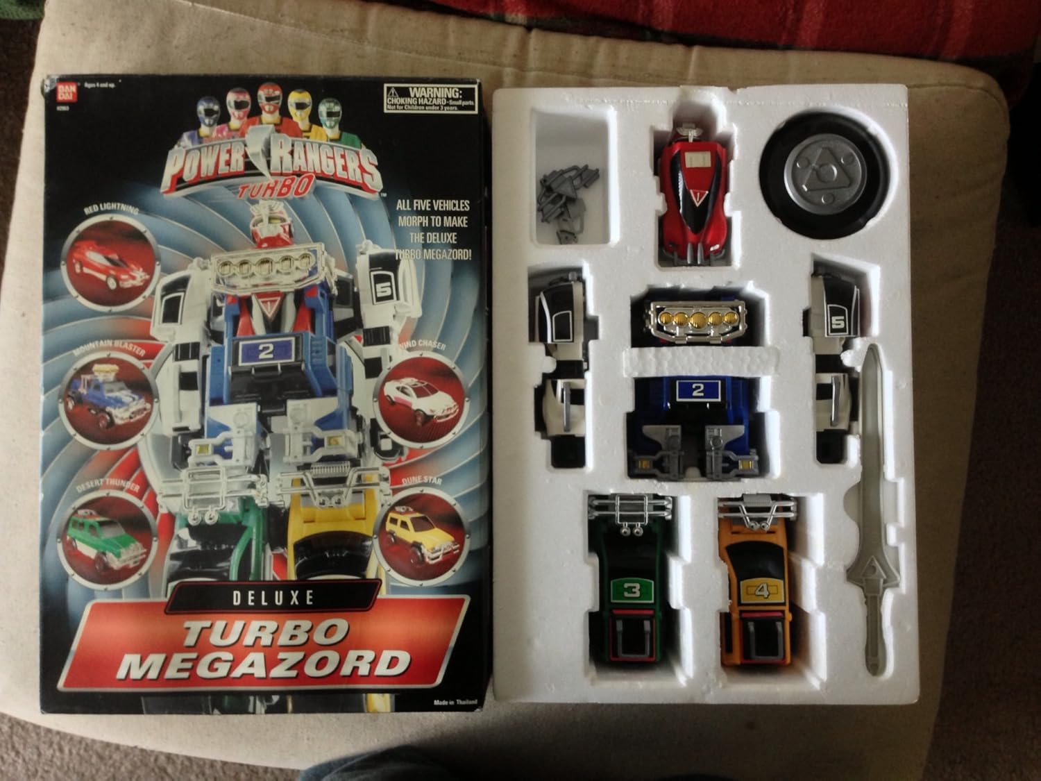 turbo megazord toy
