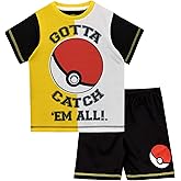 Pokemon Pajamas | Boys Short Pajamas | Boys Summer Pajama Set
