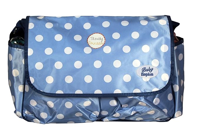 Trendy Dukaan Diaper/Mother Bag for New Born Baby - Multipurpose Bag with Multiple Compartments (Blue)