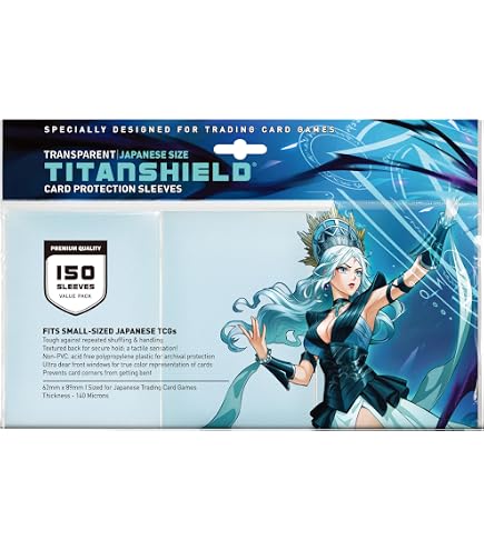 MAX PRO Alpha 120 Glossy Small Clear Gloss Finish Sleeves (fits Yu-Gi-Oh, Card Fight Vanguard and Other Small Sized Cards) : Toys & Games