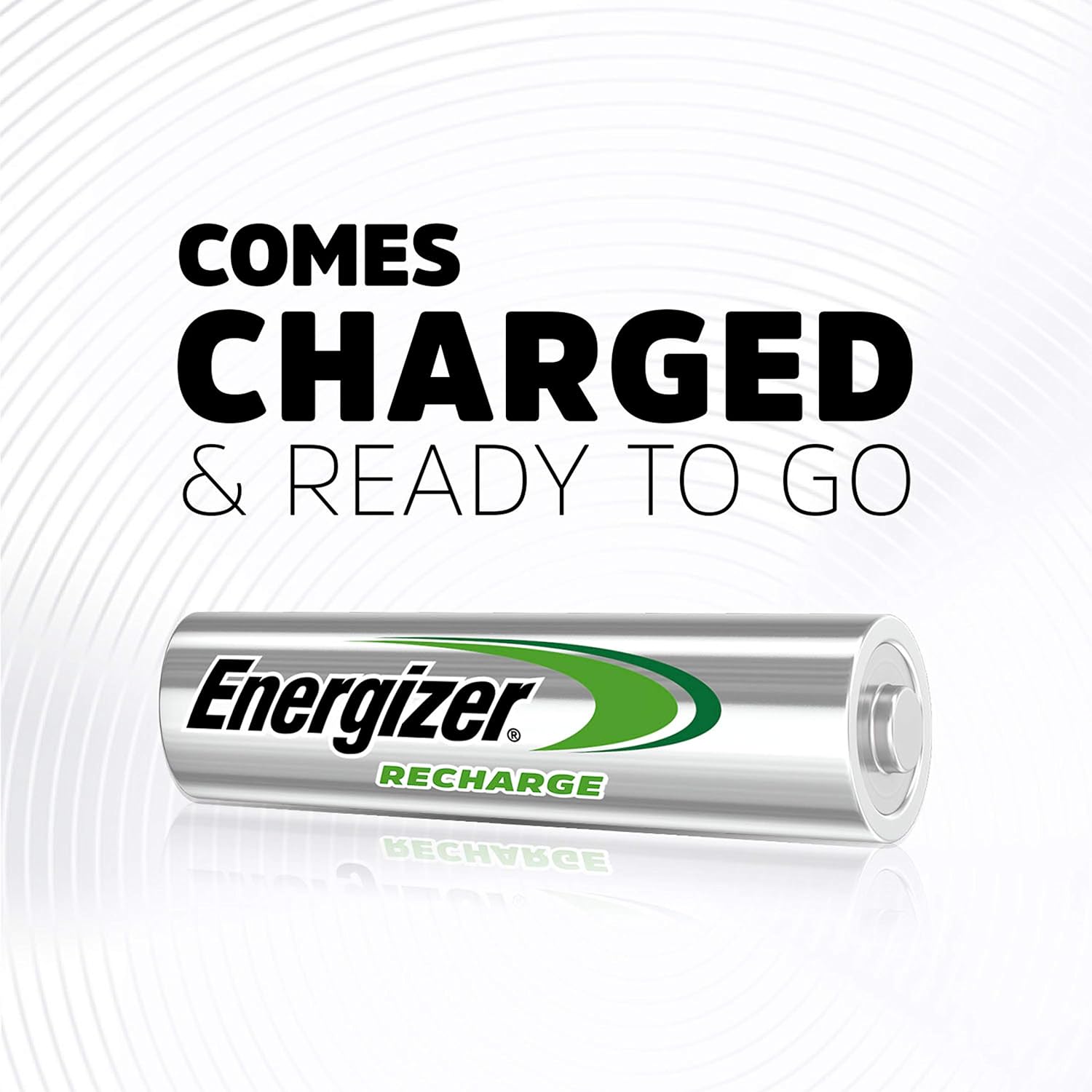 Energizer Rechargeable AA Batteries, NiMH, 2000 mAh, Pre-Charged, 4 count (Recharge Universal) - Packaging May Vary: Electronics