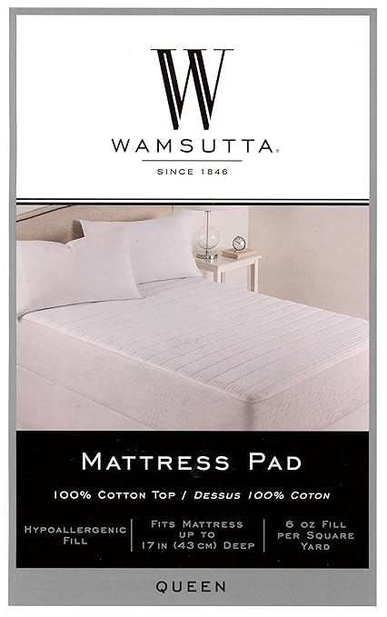 Wamsutta Queen colchón Almohadilla: Amazon.es: Hogar