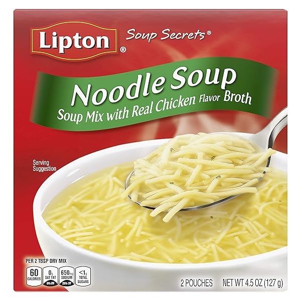 LIPTON SOUP SECRETS INSTANT SOUP MIX FOR A...