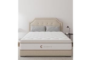 KOANTTI Queen Size Mattress,10 Inch Grey Memory Foam Hybrid Queen Mattresses in a Box,Individual Pocket Spring Breathable Comfortable for Sleep Supportive and Pressure Relief,CertiPUR-US.
