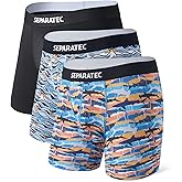 SEPARATEC Valentines Day Underwear For Men Dual Pouch Boxer Briefs Soft & Moisture Wicking Rayon From Bamboo Underwear men